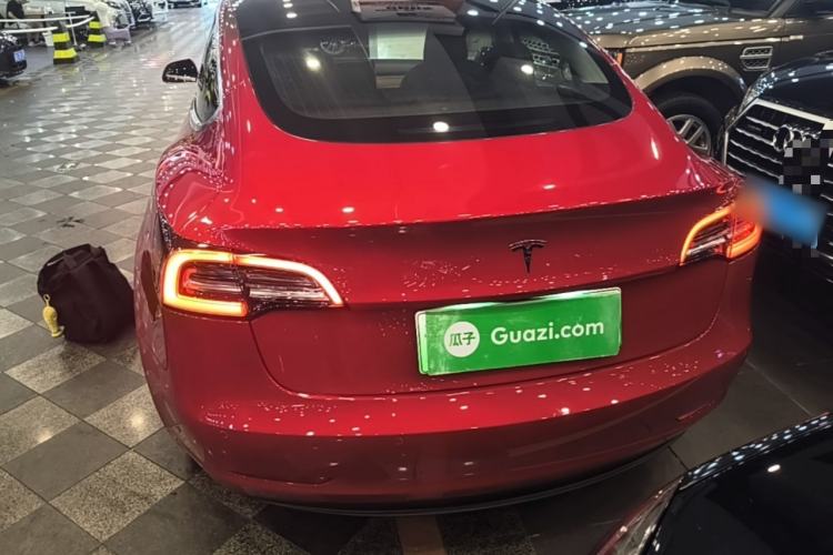 Used Tesla Model 3 2019 Long-Range Rear-Wheel-Drive Version Rear