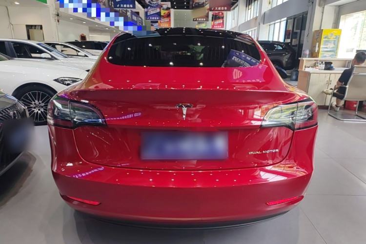 Used Tesla Model 3 2019 Long-Range All-Wheel-Drive Version Rear
