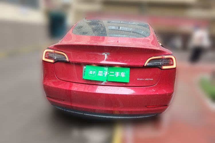Used Tesla Model 3 2019 Long-Range All-Wheel-Drive Version Rear