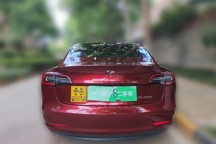 Used Tesla Model 3 2019 Long-Range All-Wheel-Drive Version Rear