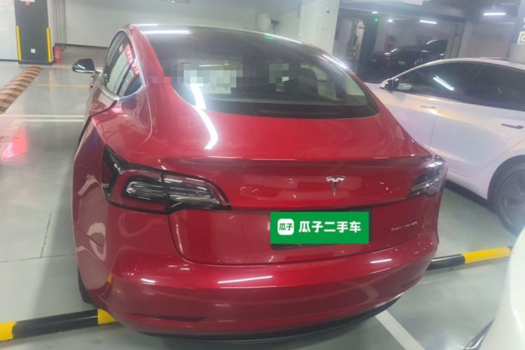 Used Tesla Model 3 2019 Long-Range All-Wheel-Drive Version Rear