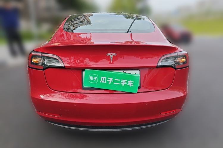 Used Tesla Model 3 2019 Long-Range Rear-Wheel-Drive Version Rear