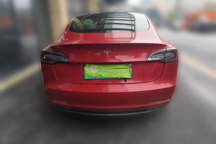Used Tesla Model 3 2019 Long-Range Rear-Wheel-Drive Version Rear