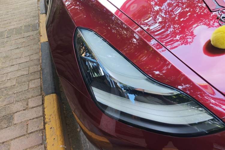 Used Tesla Model 3 2019 Long-Range All-Wheel-Drive Version Right Front Headlight