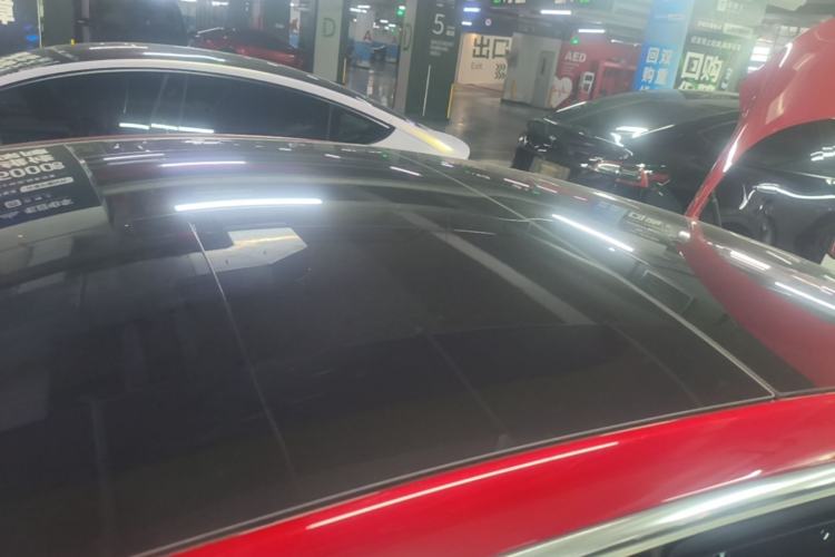 Used Tesla Model 3 2019 Long-Range All-Wheel-Drive Version Roof
