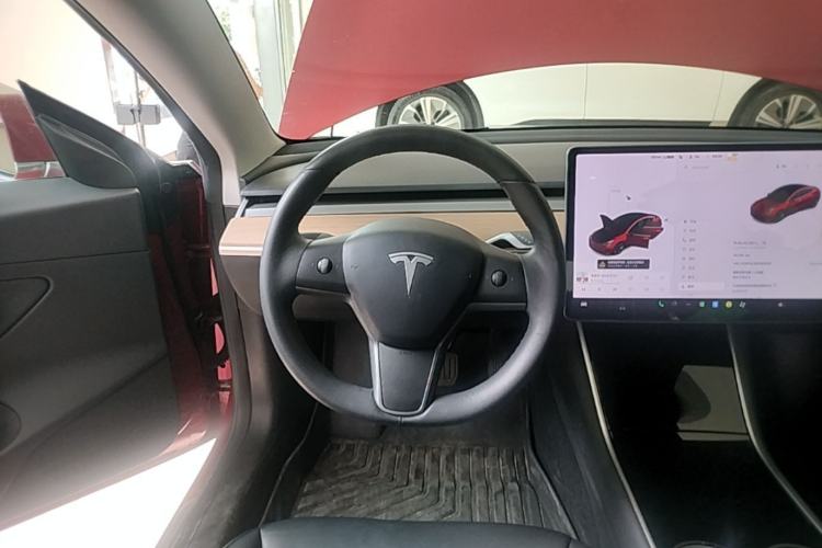 Used Tesla Model 3 2019 Long-Range Rear-Wheel-Drive Version Steering Wheel