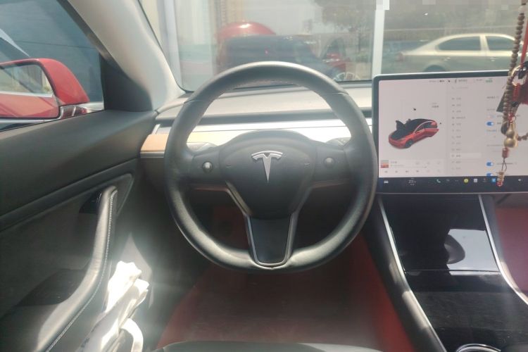 Used Tesla Model 3 2019 Standard Range Rear-Wheel Drive Upgraded Version (60 kWh) Steering Wheel