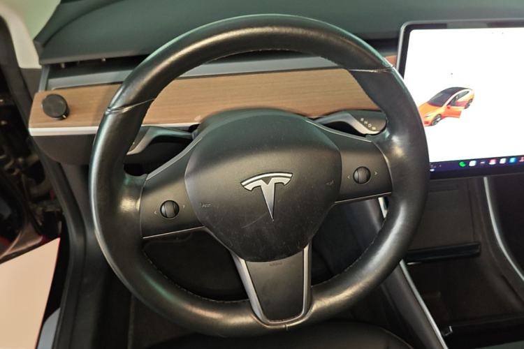 Used Tesla Model 3 2019 Long-Range Rear-Wheel-Drive Version Steering Wheel