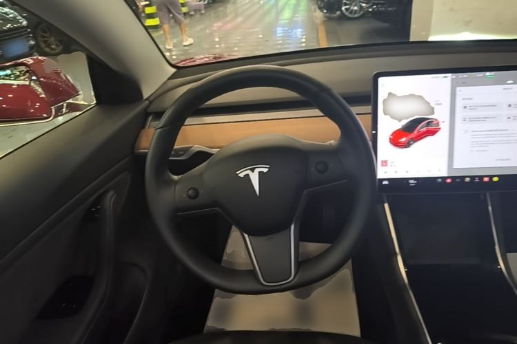 Used Tesla Model 3 2019 Long-Range Rear-Wheel-Drive Version Steering Wheel