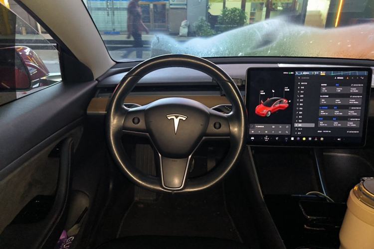 Used Tesla Model 3 2019 Long-Range Rear-Wheel-Drive Version Steering Wheel