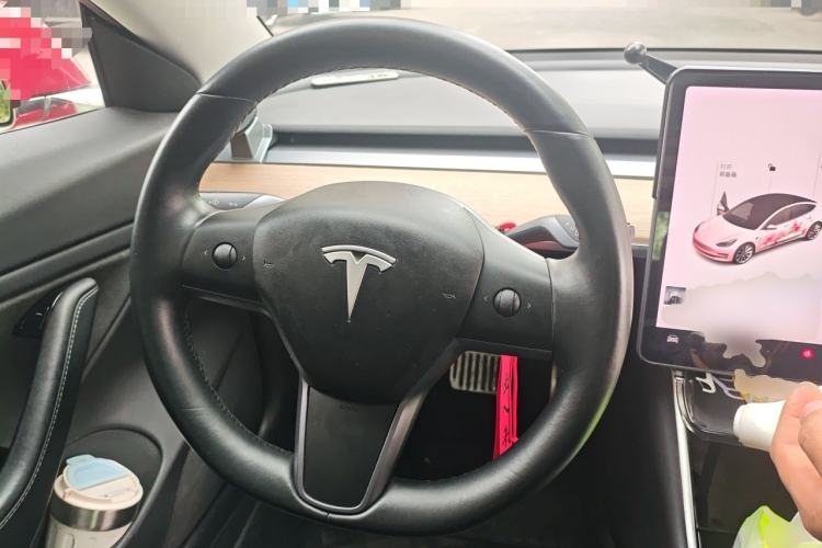 Used Tesla Model 3 2019 Long-Range Rear-Wheel-Drive Version Steering Wheel