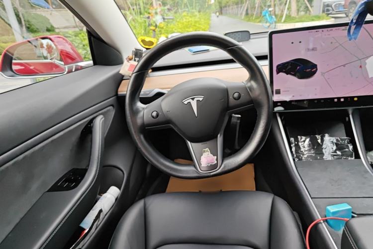 Used Tesla Model 3 2019 Long-Range Rear-Wheel-Drive Version Steering Wheel