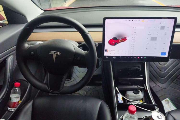 Used Tesla Model 3 2019 Long-Range Rear-Wheel-Drive Version Steering Wheel