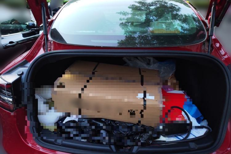 Used Tesla Model 3 2019 Standard Range Rear-Drive Upgraded Version Trunk