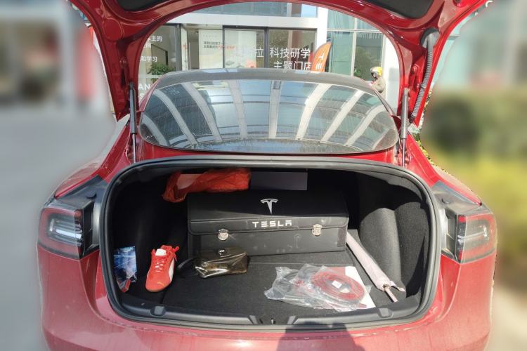 Used Tesla Model 3 2019 Long-Range Rear-Wheel-Drive Version Trunk