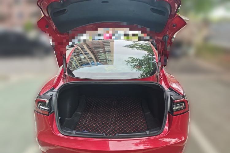 Used Tesla Model 3 2019 Long-Range Rear-Wheel-Drive Version Trunk