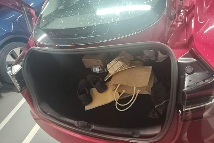 Used Tesla Model 3 2019 Long-Range All-Wheel-Drive Version Trunk
