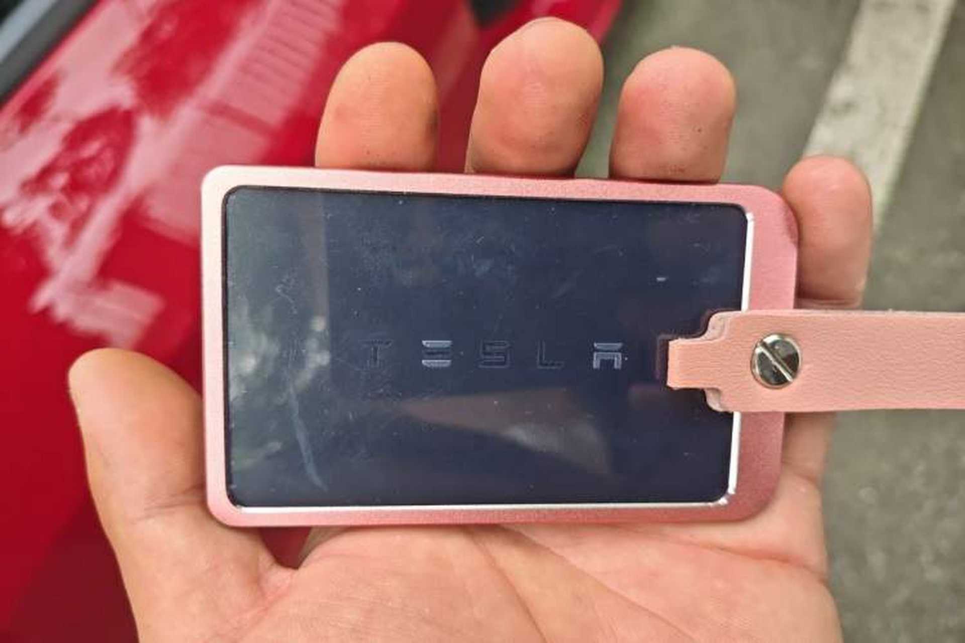 Used Tesla Model 3 2019 Long-Range Rear-Wheel-Drive Version Vehicle Key