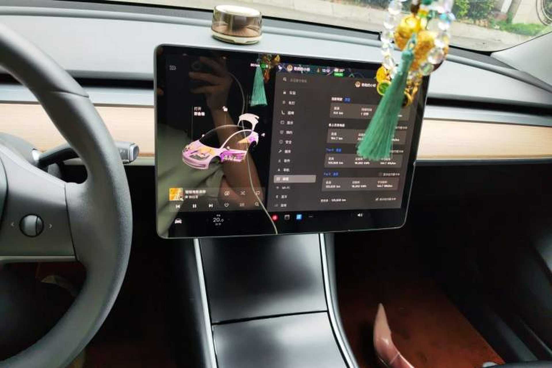 Used Tesla Model 3 2019 Standard Range Rear-Drive Upgraded Version Audio And AC Panel