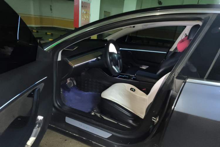Used Tesla Model 3 2019 Long-Range Rear-Wheel-Drive Version Driver Seat
