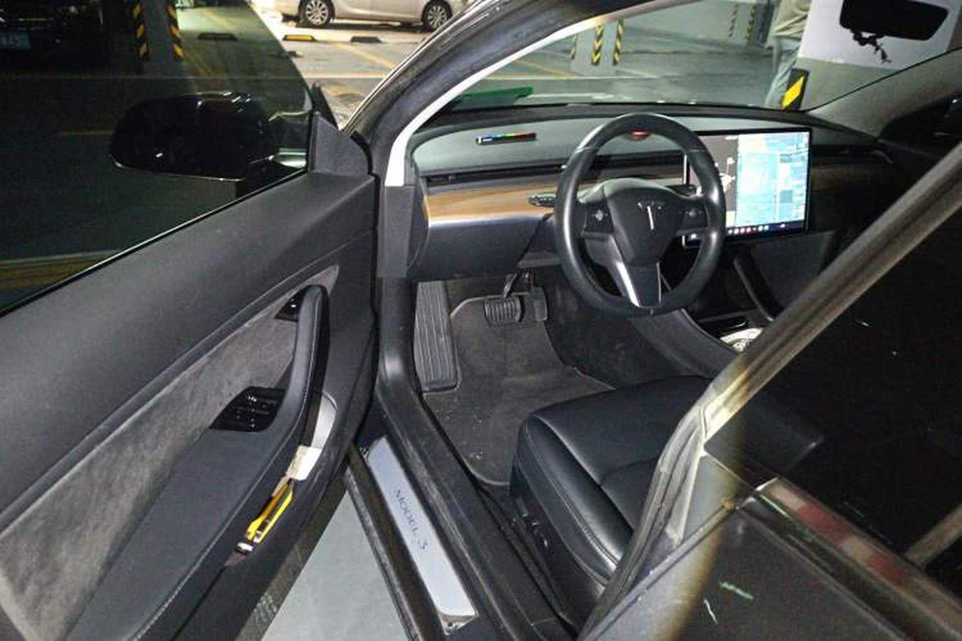 Used Tesla Model 3 2019 Long-Range Rear-Wheel-Drive Version Driver Seat