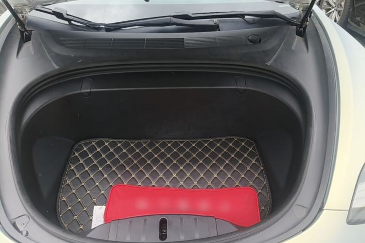 Used Tesla Model 3 2019 Long-Range Rear-Wheel-Drive Version Engine Bay