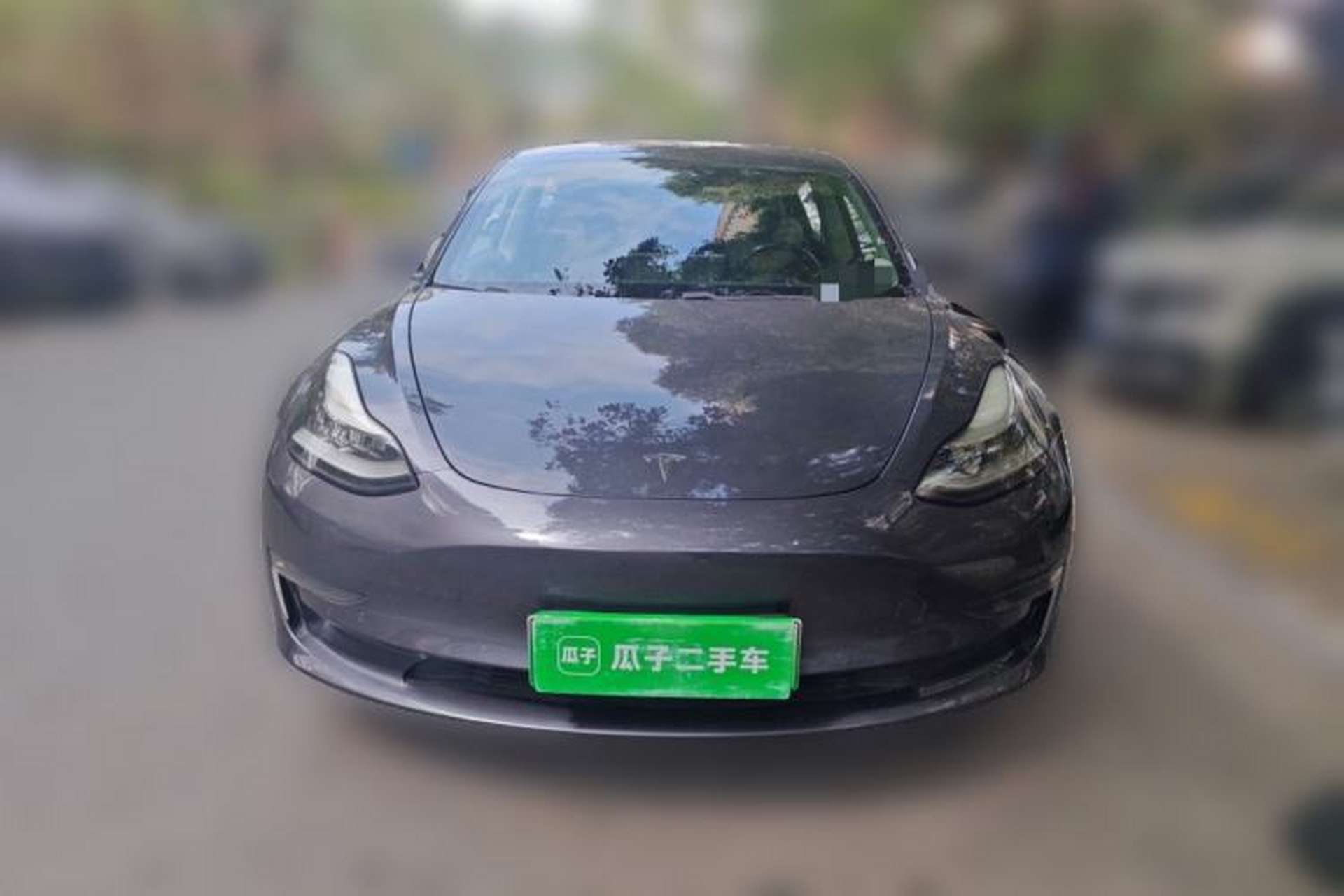 Used Tesla Model 3 2019 Long-Range Rear-Wheel-Drive Version Front