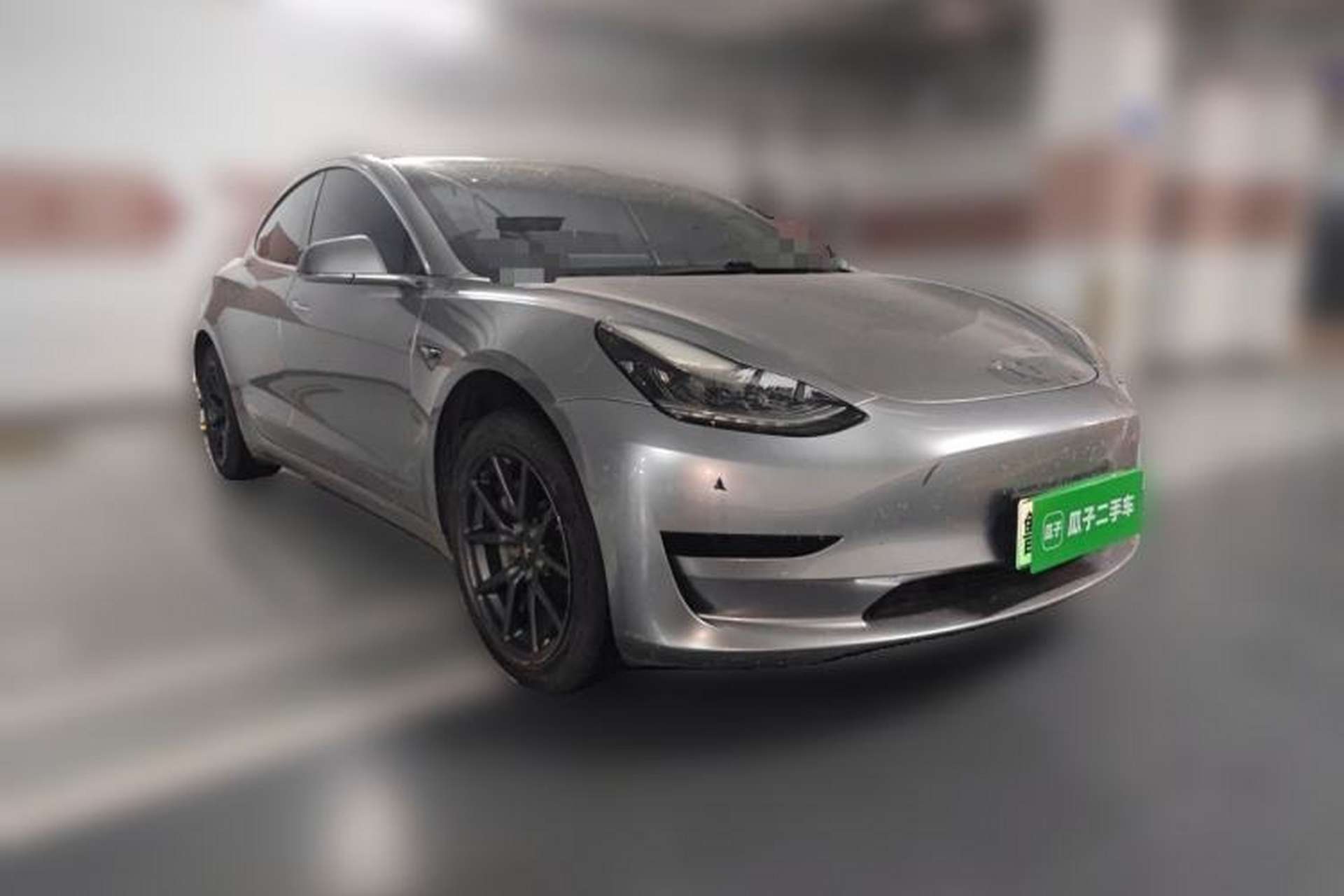 Used Tesla Model 3 2019 Standard Range Rear-Drive Upgraded Version Front Right 45 Deg