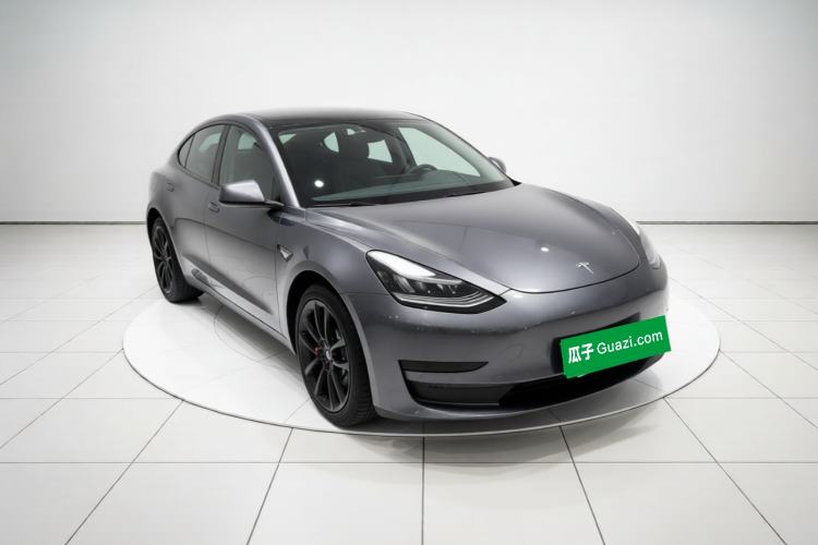 Used Tesla Model 3 2019 Standard Range Rear-Drive Upgraded Version Front Right 45 Deg