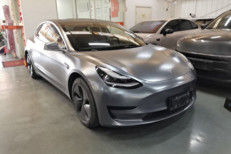 Used Tesla Model 3 2019 Standard Range Rear-Drive Upgraded Version Front Right 45 Deg