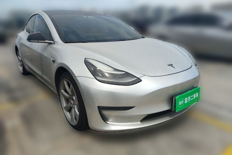 Used Tesla Model 3 2019 Performance High-Performance All-Wheel-Drive Version Front Right 45 Deg
