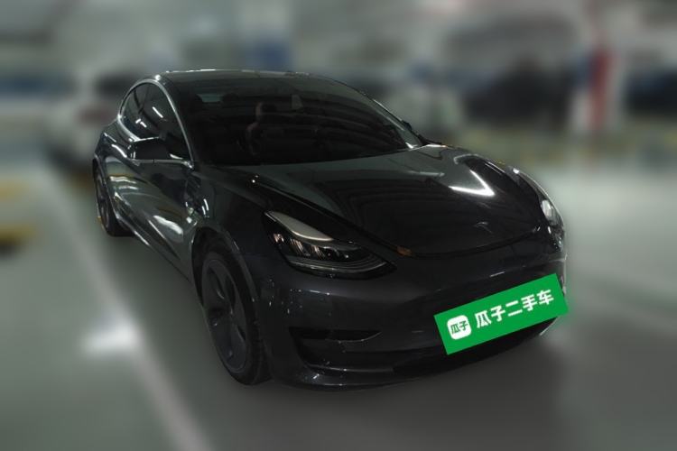 Used Tesla Model 3 2019 Standard Range Rear-Drive Upgraded Version Front Right 45 Deg