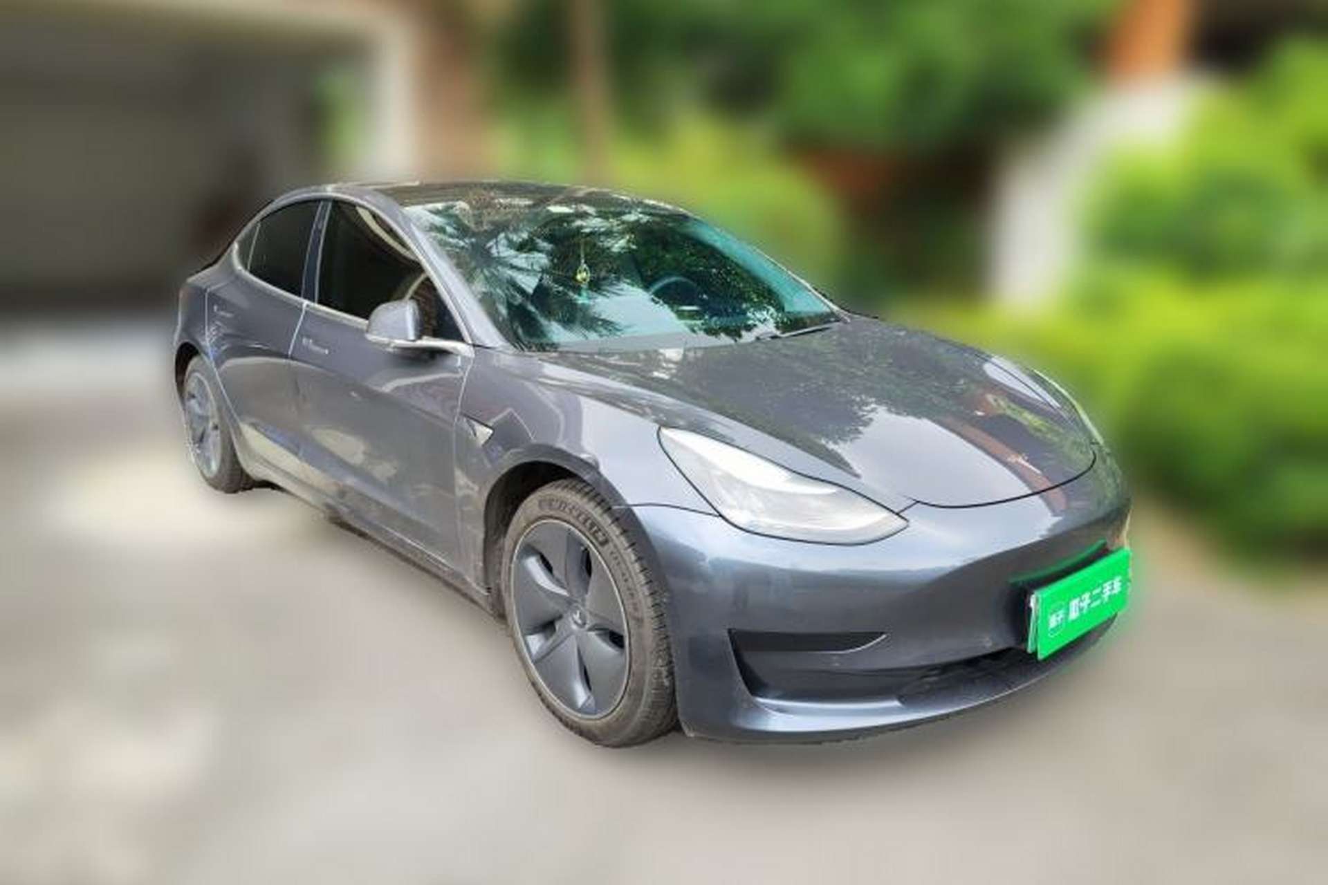 Used Tesla Model 3 2019 Standard Range Rear-Drive Upgraded Version Front Right 45 Deg