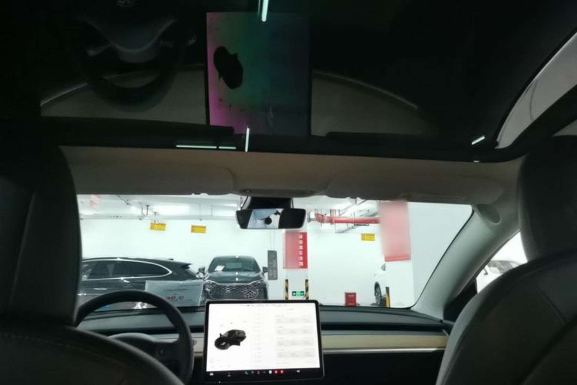 Used Tesla Model 3 2019 Standard Range Rear-Drive Upgraded Version Headliner