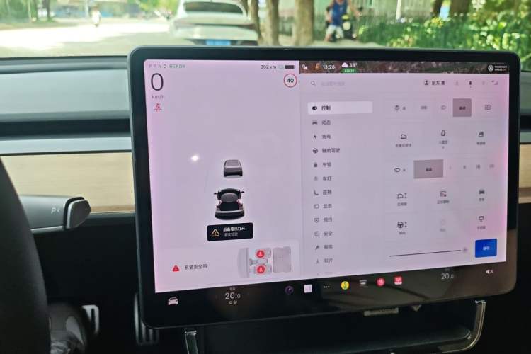 Used Tesla Model 3 2019 Long-Range All-Wheel-Drive Version Instrument Cluster