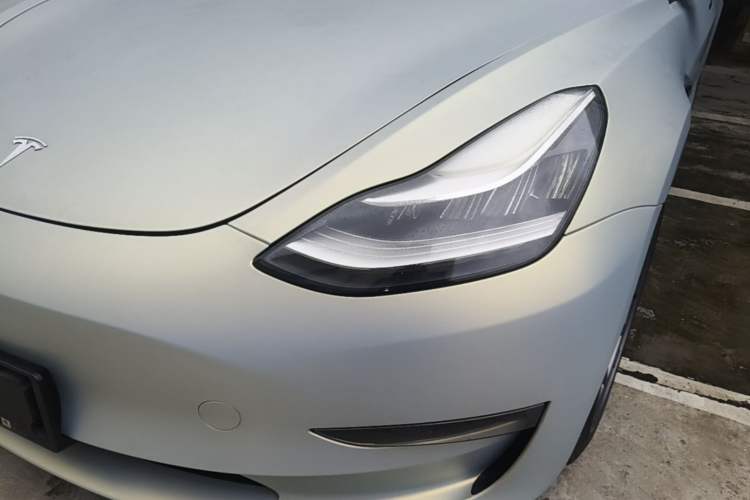 Used Tesla Model 3 2019 Long-Range Rear-Wheel-Drive Version Left Front Headlight