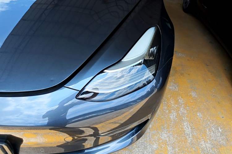 Used Tesla Model 3 2019 Long-Range Rear-Wheel-Drive Version Left Front Headlight