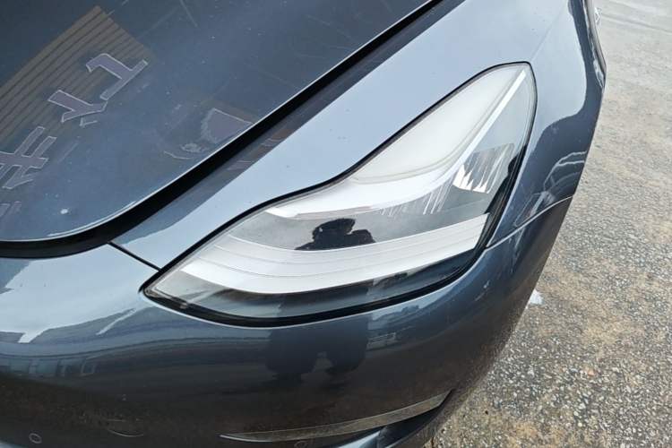 Used Tesla Model 3 2019 Long-Range Rear-Wheel-Drive Version Left Front Headlight