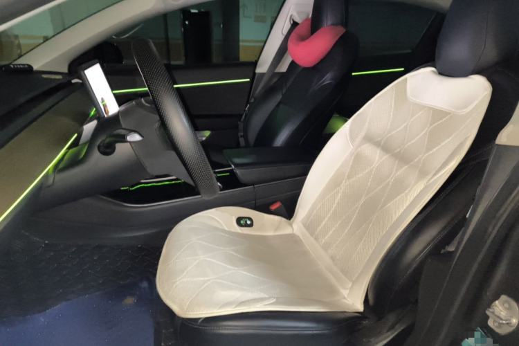 Used Tesla Model 3 2019 Long-Range Rear-Wheel-Drive Version Left Front Seat
