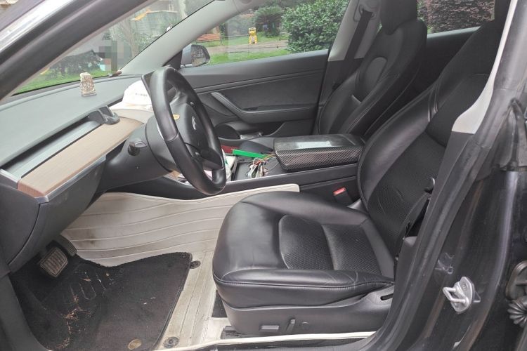 Used Tesla Model 3 2019 Long-Range Rear-Wheel-Drive Version Left Front Seat
