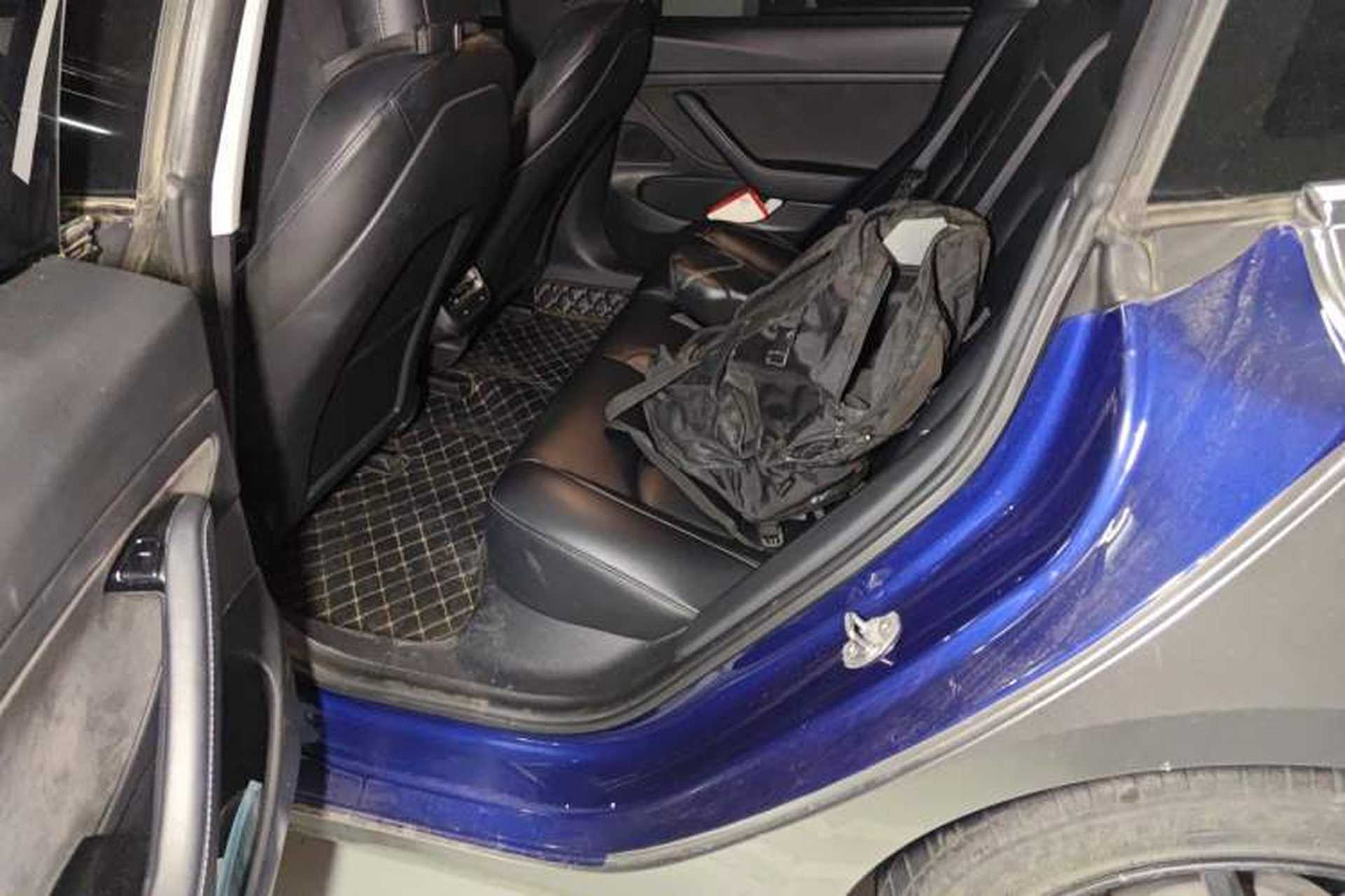 Used Tesla Model 3 2019 Standard Range Rear-Drive Upgraded Version Left Rear Seat