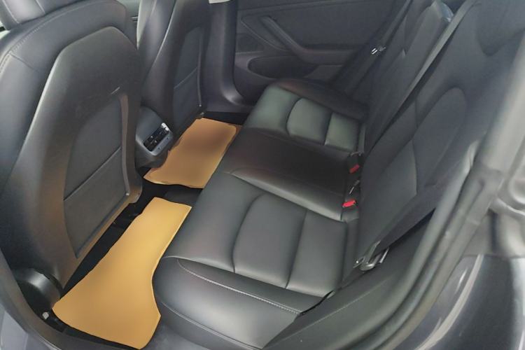 Used Tesla Model 3 2019 Long-Range Rear-Wheel-Drive Version Left Rear Seat