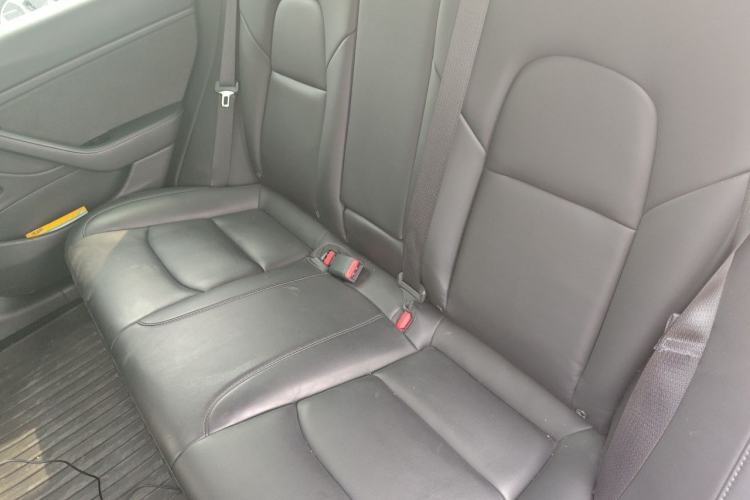 Used Tesla Model 3 2019 Long-Range Rear-Wheel-Drive Version Left Rear Seat
