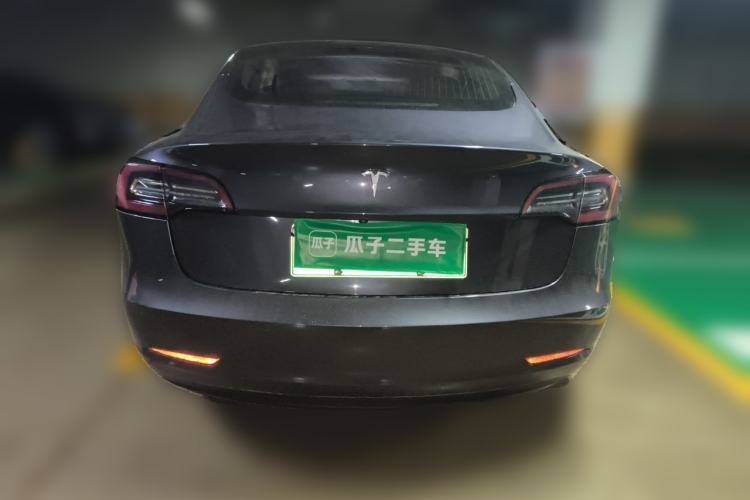 Used Tesla Model 3 2019 Long-Range Rear-Wheel-Drive Version Rear