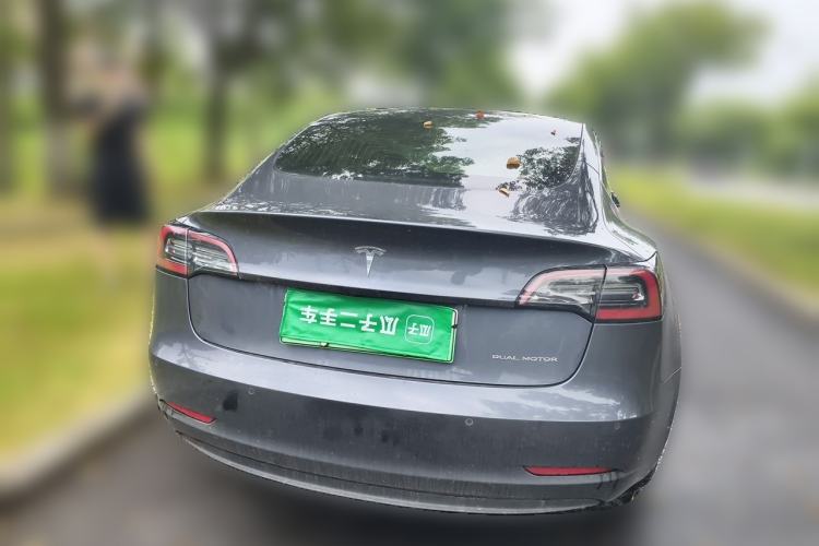 Used Tesla Model 3 2019 Long-Range All-Wheel-Drive Version Rear
