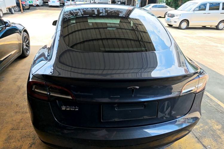 Used Tesla Model 3 2019 Long-Range Rear-Wheel-Drive Version Rear