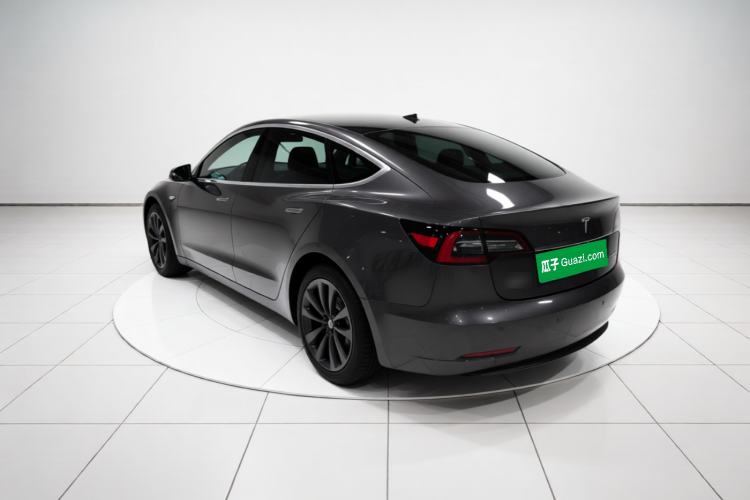 Used Tesla Model 3 2019 Standard Range Rear-Drive Upgraded Version Rear Left 45 Deg