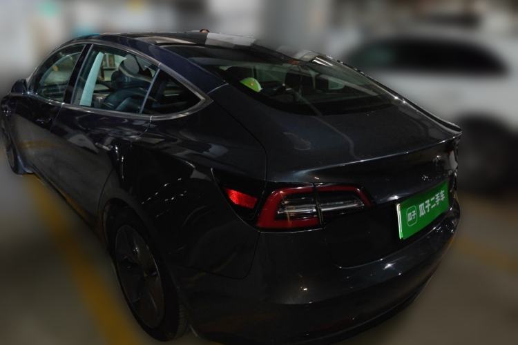 Used Tesla Model 3 2019 Long-Range All-Wheel-Drive Version Rear Left 45 Deg