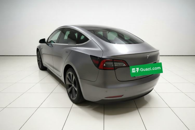Used Tesla Model 3 2019 Standard Range Rear-Drive Upgraded Version Rear Left 45 Deg
