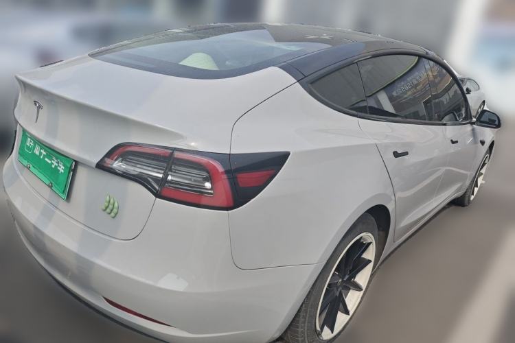 Used Tesla Model 3 2019 Long-Range Rear-Wheel-Drive Version Rear Right 45 Deg